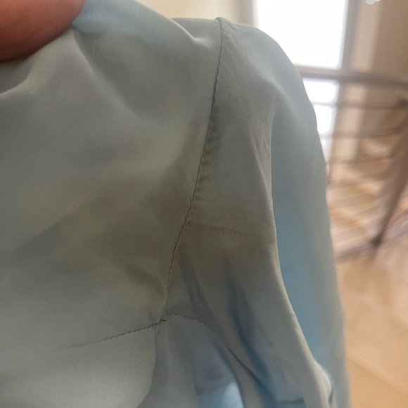 Vintage Philosophy by Alberta FERRETTI Light Blue Top - Picture 10 of 16